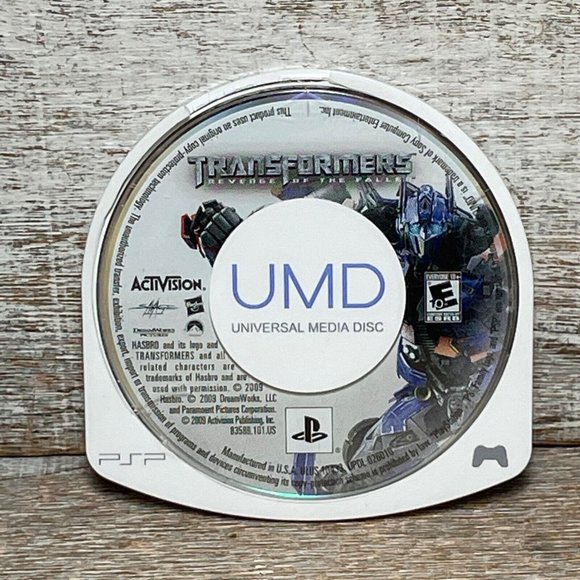 2009 Activision Transformers Revenge Of The Fallen PSP DISC ONLY UNTESTED! - Picture 1 of 9